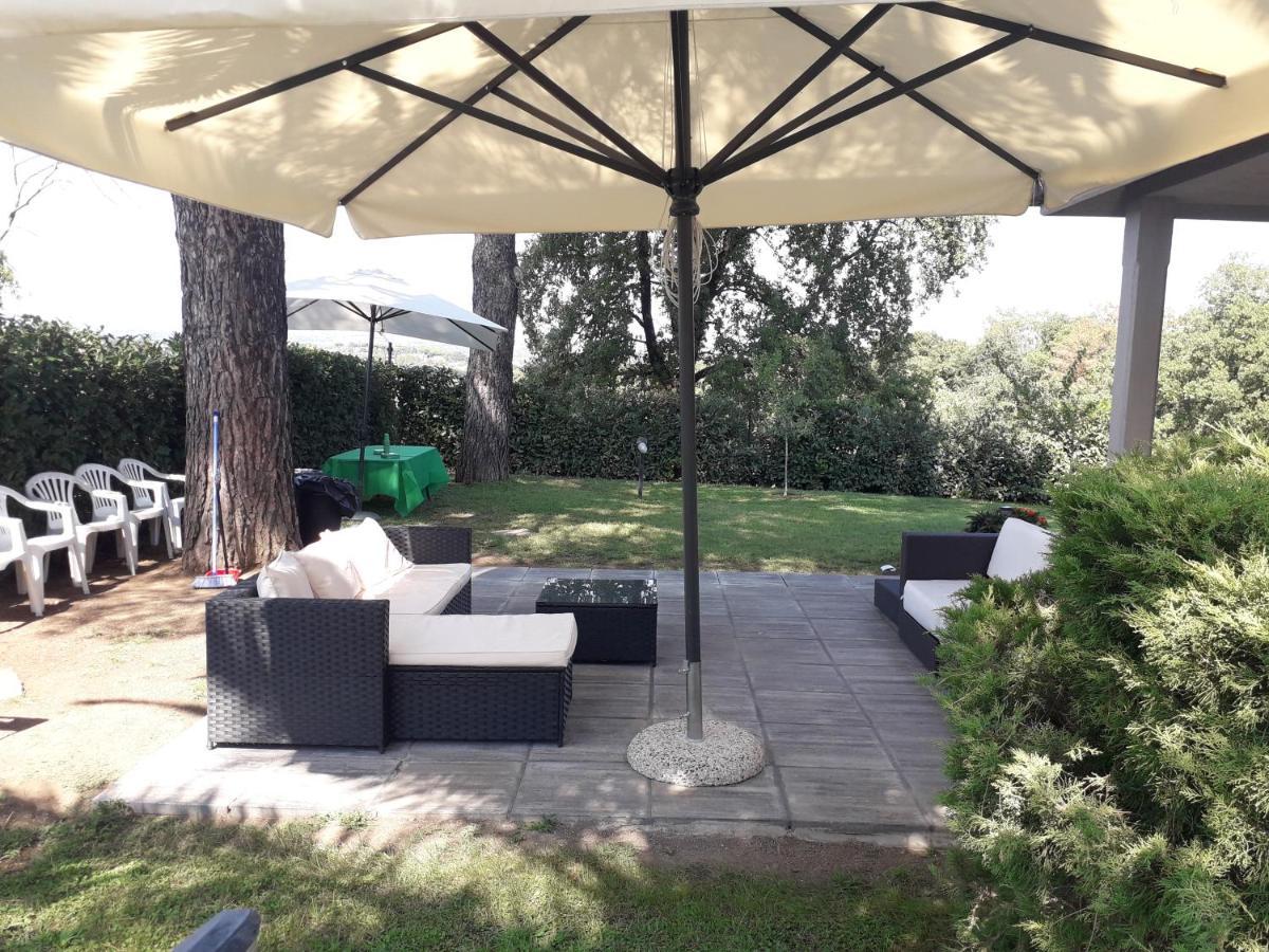 Villa Del Rubbio Rome Bagian luar foto