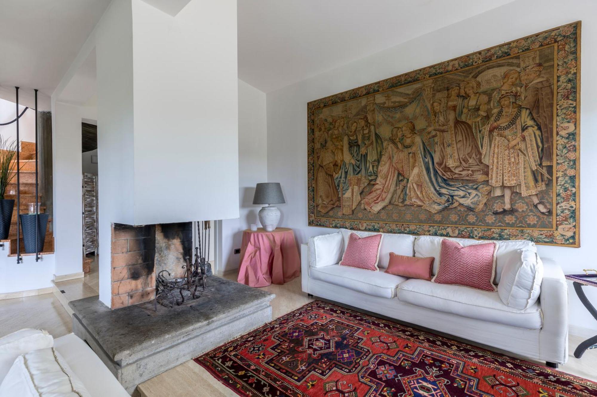 Villa Del Rubbio Rome Bagian luar foto