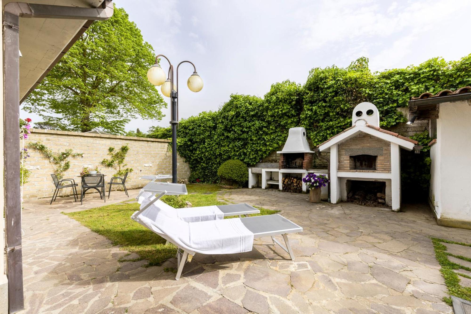 Villa Del Rubbio Rome Bagian luar foto